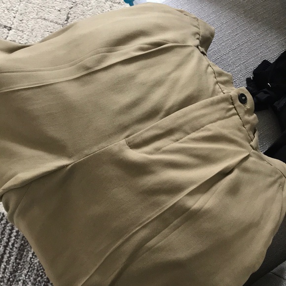 Zara High Waisted Cropped Trousers - Picture 7 of 7